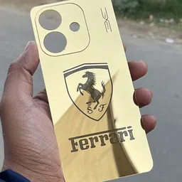 coverbell OPPO A3X 5G A3X 4G GOLD FRARRI BACK PANEL Mobile Skin-picture-13