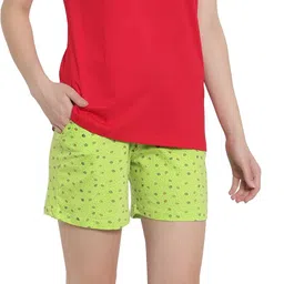 myo Pack of 3 Printed Women Multicolor Regular Shorts image 3