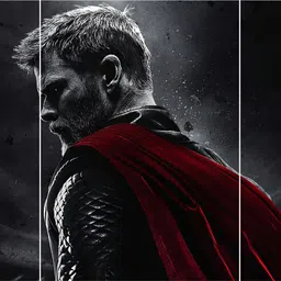 posters thor dark Split Wall Poster set of 3 | A4 size Poster for Room decor & Office wall decor art Photographic Paper-picture-46