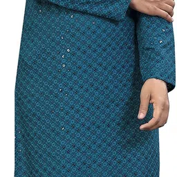 almora Men Embellished Cotton Rayon Straight Kurta-picture-38