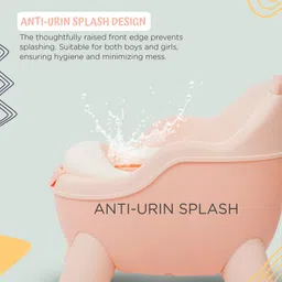 baybee Potty seat for baby kids with Anti-Urin Splash Guard, Portable Toilet Training Potty Seat image 4