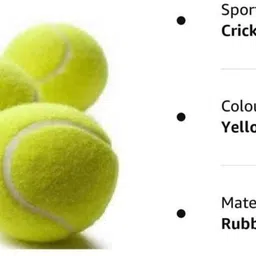 iklone Green tennis Ball For Cricket And Tennis - 3 Ball Pack , X17 Cricket Tennis Ball-picture-39