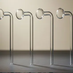 6 inch Bend Glass Oil Burner Pipe Transparent (Pack of 4) Borosilicate Glass Inside Fitting Hookah Mouth Tip-image-25