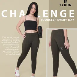 tykun Pack of 2 Women Solid Multicolor Track Pants image 2