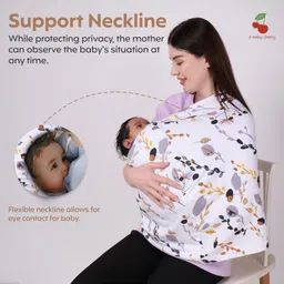 a baby cherry A Baby Feeding Nursing Cover Feeding Cloak image 3