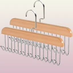 vynax 8-Hook Pine Holder – Beanie Sack & Apparel Wooden Shirt Pack of 2 Hangers For Shirt-picture-37