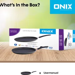 onix OTP 2620N Aluminium Dosa Tawa 26 cm diameter image 4