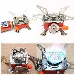 immutable Foldable Gas Stove Square Shaped Gas Butane Burner Camping Stove PDC7 Stainless Steel Manual Gas Stove image 5
