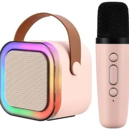 RGV K12 Wireless Bluetooth Speaker With Wireless Mic & RGB Lights 10 W Bluetooth Speaker-image-27