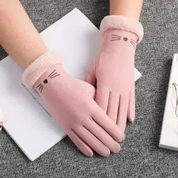 highever Solid Winter Women Gloves-picture-14