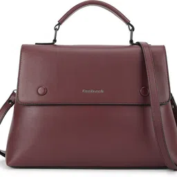 Women Red Satchel-image-0