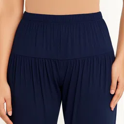 cozyplay Solid Viscose Women Harem Pants image 3