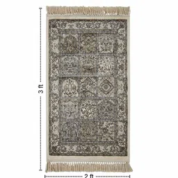obsessions Beige Persian 2x3 Feet Machine Made Runner image 4