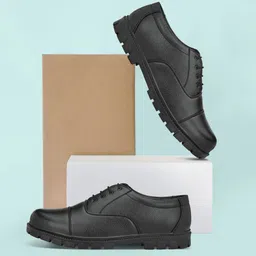 red lions Men's Oxford Police shoes Lace Up For Men-picture-17