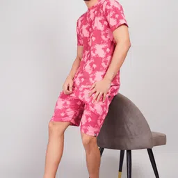 wild camo Tshirt Regular Shorts Co-ords Set image 2