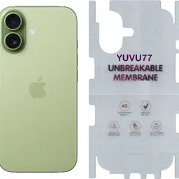 yuvu77 Back Screen Guard for Apple iPhone 17, Membrane with 360 coverage, unbreakable membrane-picture-42
