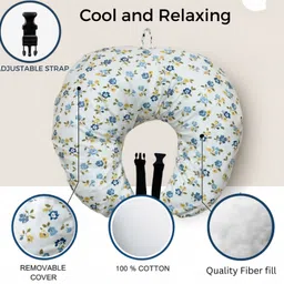sri kahna Comfortable Feeding & Nursing Pillow for new born baby Free size 0-24 months Breastfeeding Pillow image 2