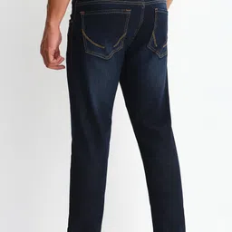 allen solly Men Regular Low Rise Blue Jeans image 3