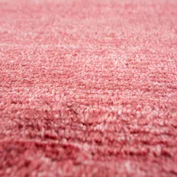 jaipur rugs Red Solid Bamboo Silk 6 ft X 9 ft Hand Woven Carpet image 4