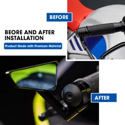 otoroys Manual Rear View Mirror For Universal For Bike Universal For Bike image 5