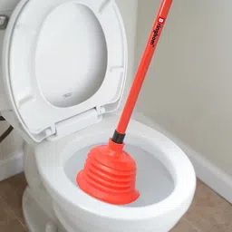 bringhom Big Size Toilet Kitchen Drain Sink Plunger Unblocker Cleaner Toilet Plunger image 3