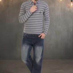 marc luarente Men Full Sleeve Striped Sweatshirt-picture-13