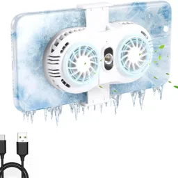 Abhsant Phone Cooler Radiator for Most Smartphones, Temperature Display for Video Games Gaming Accessory Kit-image-23