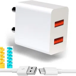 shopreals Wall Charger Accessory Combo for 60W OPP-O A55 / A 55, Tecno Spark 8 Pro, Xiaomi Redmi Note 10 Lite-picture-43
