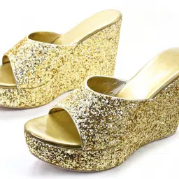 fateh Women Wedges Sandal image 2