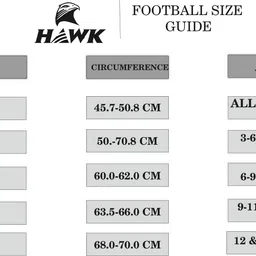 hawk KIDI BEST QUALITY Football - Size: 3 image 2