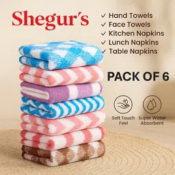 shegur's Microfiber 300 GSM Hand, Face Towel-picture-12