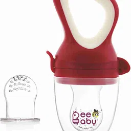beebaby Fresh Silicone Food Nibbler with Extra Mesh, Fruit pacifier or Nipple for Baby Teether and Feeder-picture-13