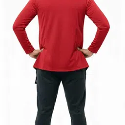 rds fashion Men Full Sleeve Red Shrug image 3