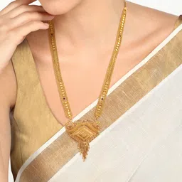 ramdev art fashion jewellery designer and stylish for women Copper, Alloy, Metal Mangalsutra image 2