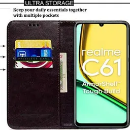 wynhard Flip Cover for Realme C61, Realme Narzo N61 image 4