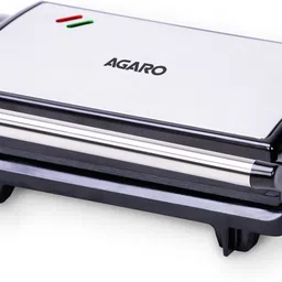 agaro Deluxe 750 Watts Sandwich/Panini Maker With Non-Stick Grill Plates, Grill-picture-16