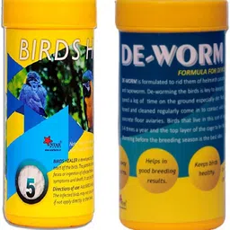 star farms Birds Healer & De Worm By Jhenver 0.2 kg (2x0.1 kg) Dry Adult, Senior, Young Bird Food image 1