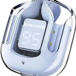 viksenterprise Air31 Crystal Wireless Earbuds, Bluetooth 5.2v ENC Noise Canceling X80 Bluetooth Headset image 3