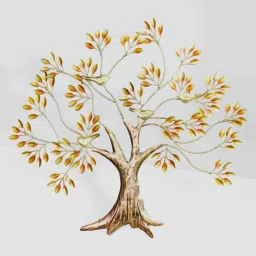 royaloak W Dani Bird Tree Wall Decor Metal Multicolor Wall Mounted image 4