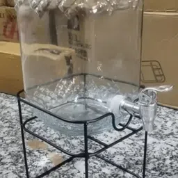 dulariya 4 L Glass Table Top Manual Water Dispenser image 3