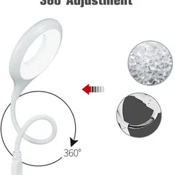GLOWISH 360 ALL DIRECTION MOVEMENT FLEXIBLE LED USB LAMP USB POWER PLUG AND PLAY LED LAMP FOR LAPTOP TYPING, NIGHT BOOK READING Led Light image 4