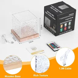 ossum WATER RIPPLE LAMP Night Lamp image 2