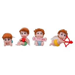ecraftindia Cupid Miniature Showpieces (Set Of 4) image 5