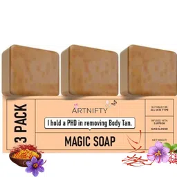 artnifty Sandal Wood And Saffron Soap For Glowing & Refreshing Skin 6-picture-31