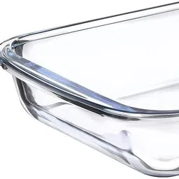 greatzon Glass Mixing Bowl 1.6l Borosilicate Glass Rectangle Baking Dish | Oven, Microwave, Dishwasher Safe Disposable image 3