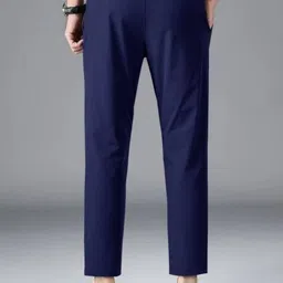 kashmiri threading Pack of 2 Men Solid Blue Track Pants image 4