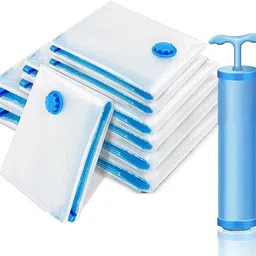 dn brothers 5Pack Vacuum Compression Storage Bags With Pump,Space Saver Sealer Bag DN227 Travel Storage Vacuum Bags-picture-19