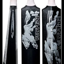 Zone Kids PVC/Plastic Grey/W Black Tennis Cricket Bat (400g) No5 #_PK66 PVC/Plastic Cricket Bat For 9 - 11 Yrs-image-99