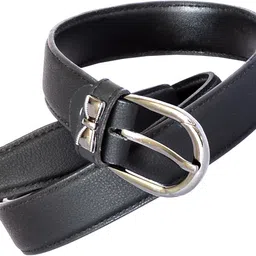 loopa Women Casual Black Synthetic Belt image 4