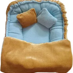 radhay krishna Laddoo Gopal Divine Comfort Bedding Set Gold image 2